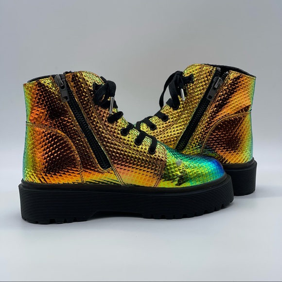 YRU Slayr Reflective Platform Boots. - Picture 8 of 13